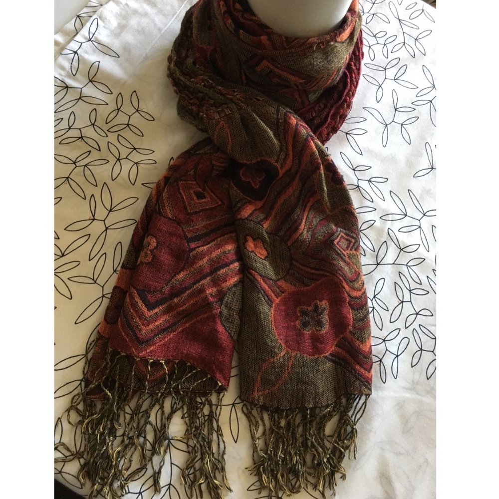 Floral Pashmina Scarf